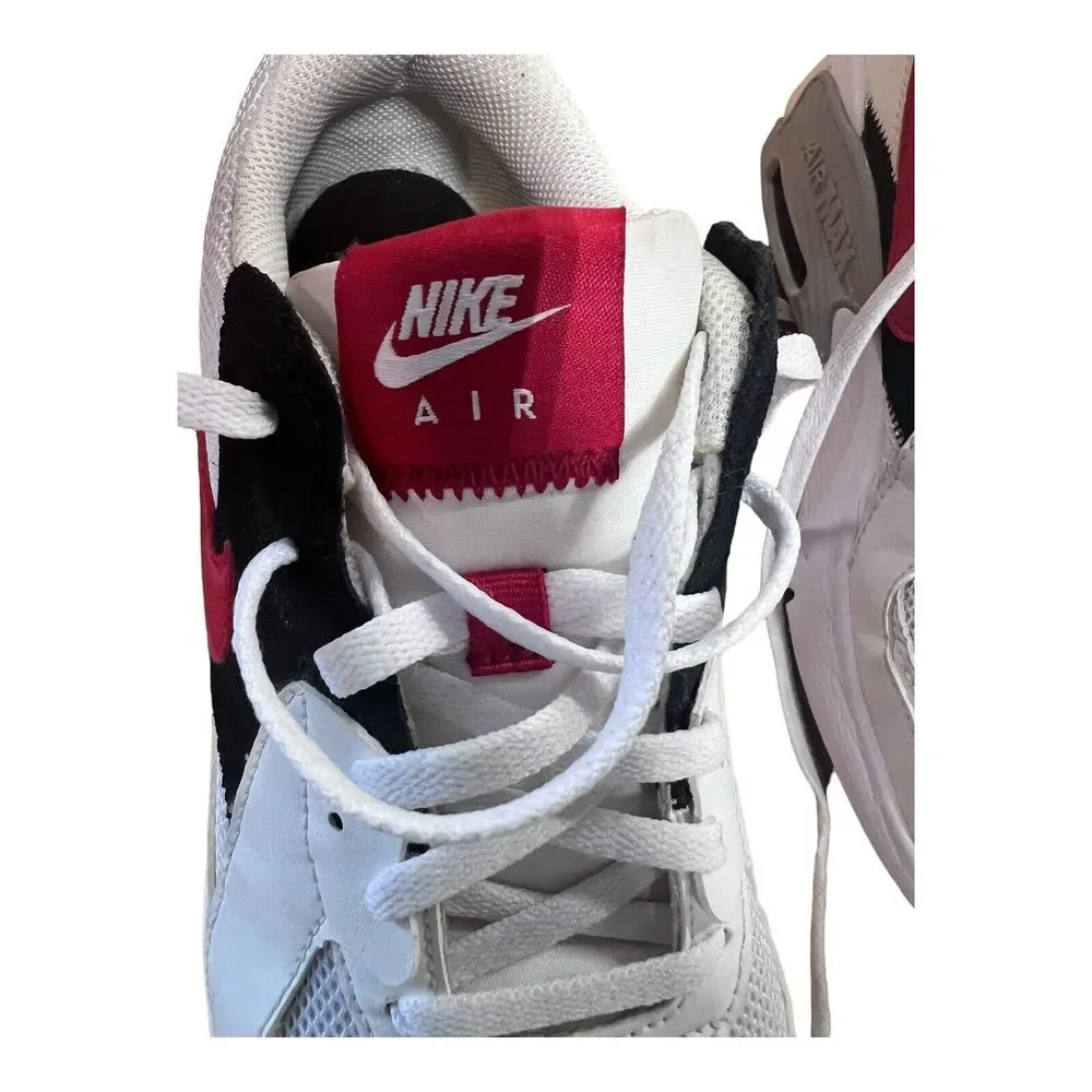 Nike Air Max Excee GS‎ White/University Red/Black Shoes - Size 6Y